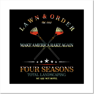 Four Season Total Landscaping | Lawn And Order Posters and Art